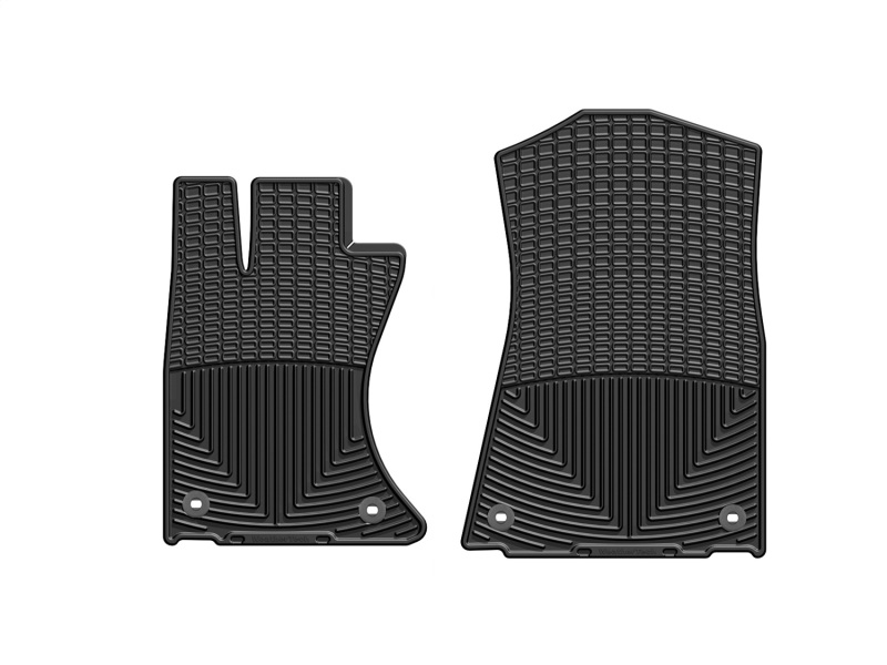Lexus GS Front Rubber Mats - WeatherTech - All-Weather - Black - `13-`27
