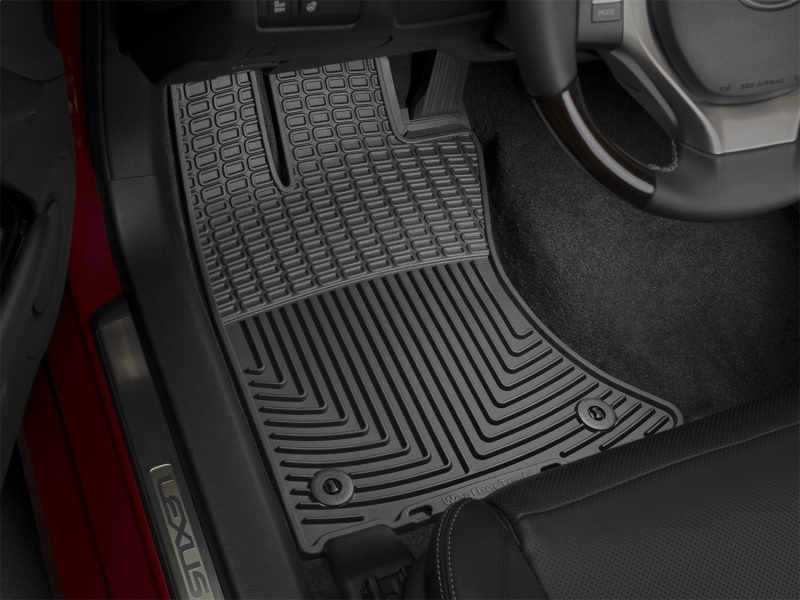 Lexus GS Front Rubber Mats - WeatherTech - All-Weather - Black - `13-`27