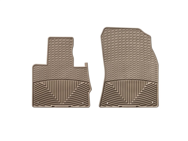 BMW X5 Floor Mats - Front - WeatherTech - All-Weather Rubber - Tan - `00-`06
