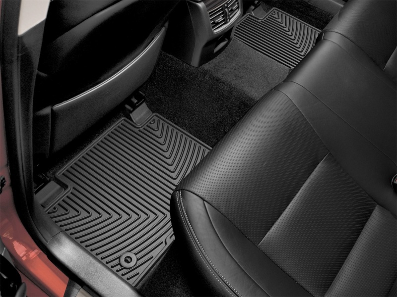 Lexus GS Floor Mats - Rear - WeatherTech - All-Weather - Black - `13-`27