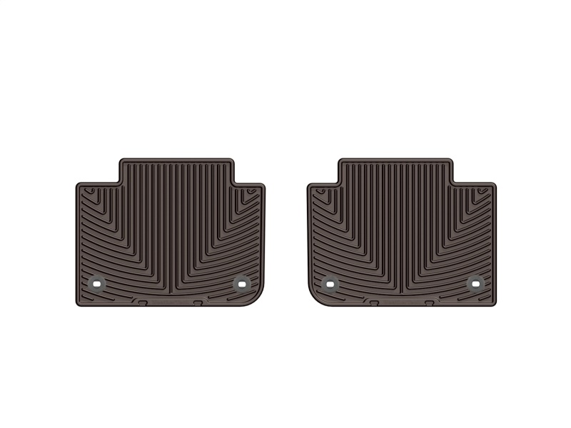 Lexus GS Floor Mats - Rear - WeatherTech - All-Weather - Cocoa - `13-`27