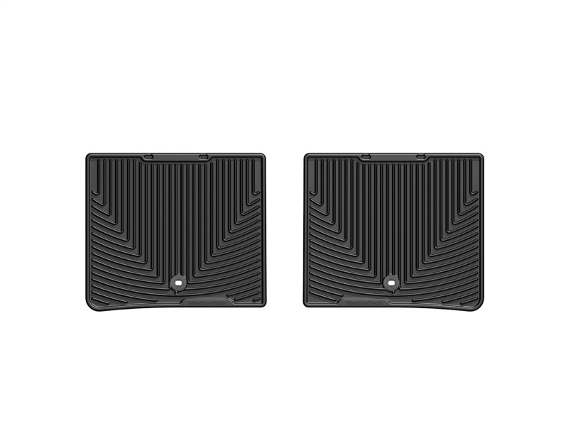 Lexus ES Rubber Mats - Rear - WeatherTech - All-Weather - Black - `13-`27