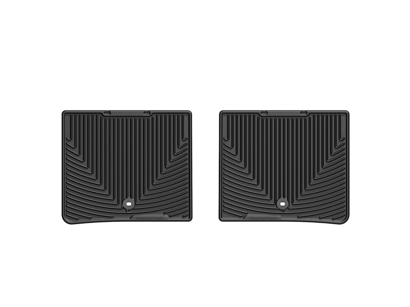Lexus ES Rubber Mats - Rear - WeatherTech - All-Weather - Black - `13-`27