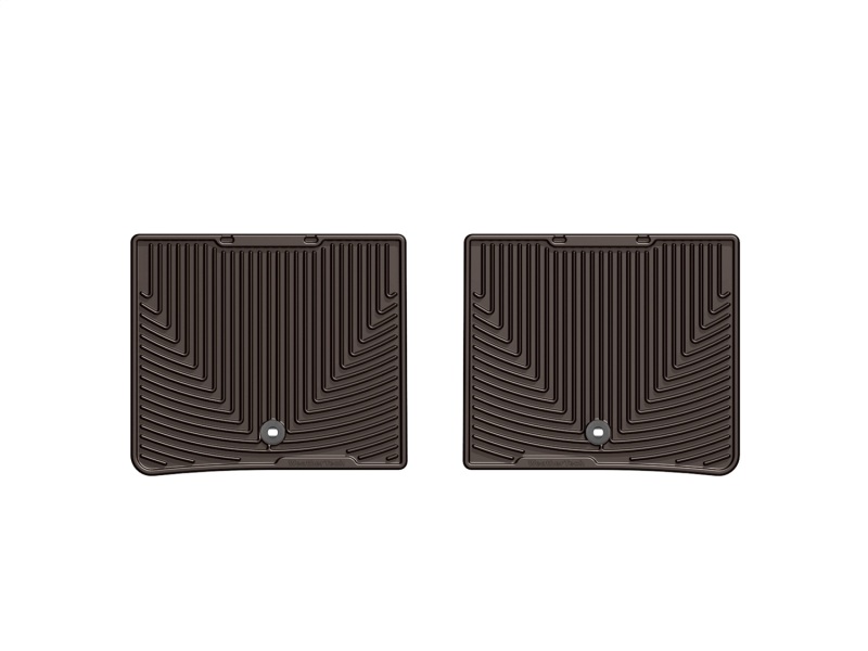 Lexus ES Floor Mats - Rear - WeatherTech - All-Weather - Cocoa - `13-`27