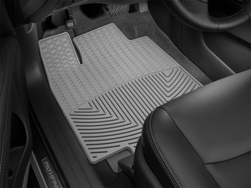 Infiniti JX Rubber Mats - Front - WeatherTech - All-Weather - Grey - `13-`27