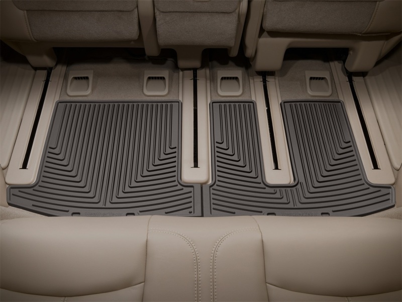 Infiniti JX Rubber Mats - Rear - WeatherTech - All-Weather - Cocoa - `13-`27
