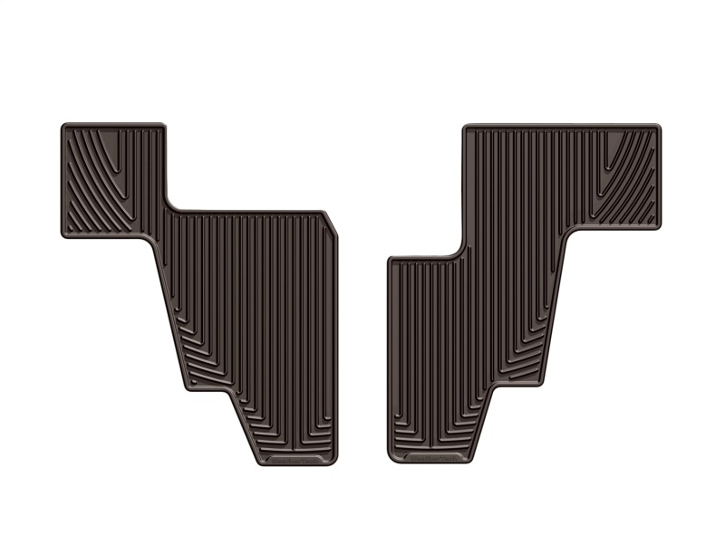 Mercedes-Benz GL-Class Rubber Mats - Rear - WeatherTech - All-Weather - Cocoa - `13-`27