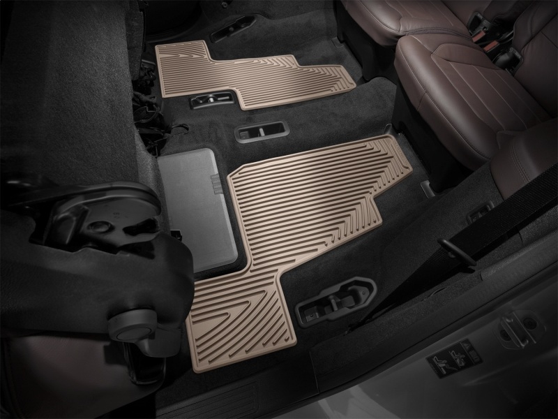 Mercedes-Benz GL-Class Floor Mats - Rear - WeatherTech - Rubber - Tan - `13-`27