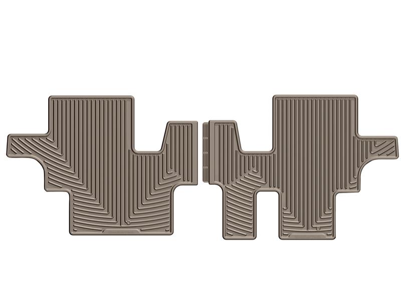 Mercedes-Benz GL-Class Floor Mats - Rear - WeatherTech - Rubber - Tan - `13-`27