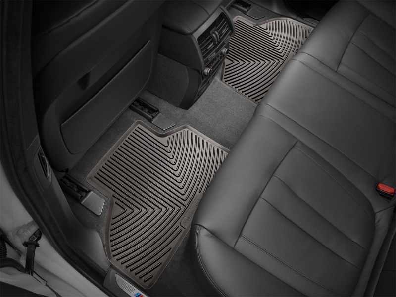 BMW X5 Floor Mats - Rear - WeatherTech - All-Weather - Cocoa - `14-`15