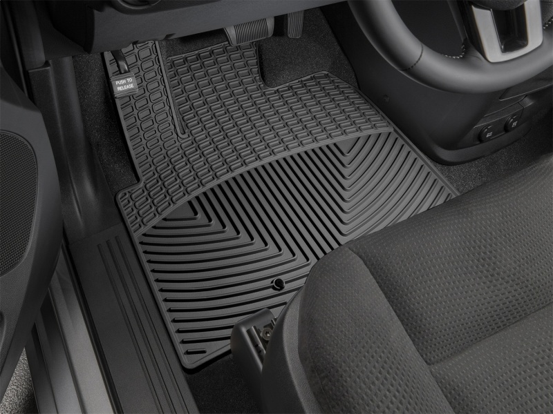 Chrysler Town & Country Floor Mats - Front - WeatherTech - Rubber - Black - `11-`16
