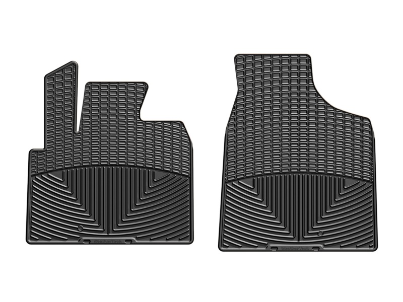 Chrysler Town & Country Floor Mats - Front - WeatherTech - Rubber - Black - `11-`16
