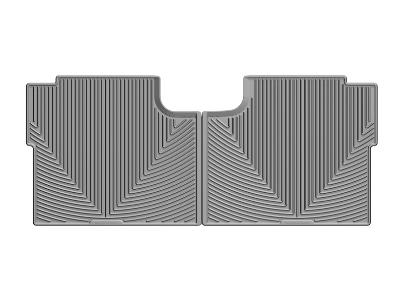 Ford F-150 Rubber Mats - Rear - WeatherTech - All-Weather - Grey - `15-`20