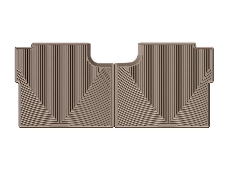 Ford F-150 Floor Mats - Rear - WeatherTech - All-Weather - Tan - `15-`20