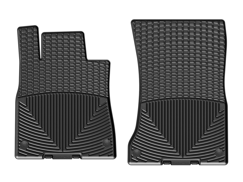 Mercedes-Benz S-Class Floor Mats - Front - WeatherTech - Rubber - Black - `14-`27