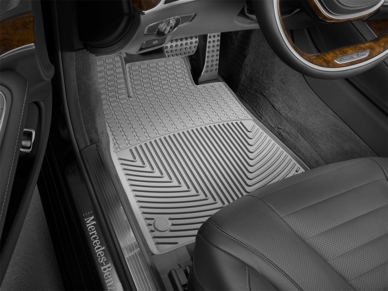 Mercedes-Benz S-Class Floor Mats - Front - WeatherTech - Rubber - Grey - `14-`27