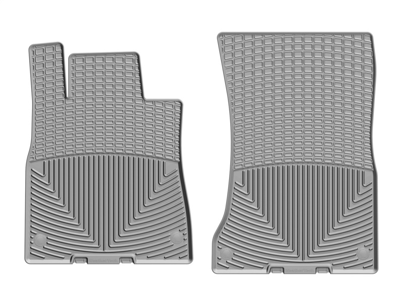 Mercedes-Benz S-Class Floor Mats - Front - WeatherTech - Rubber - Grey - `14-`27