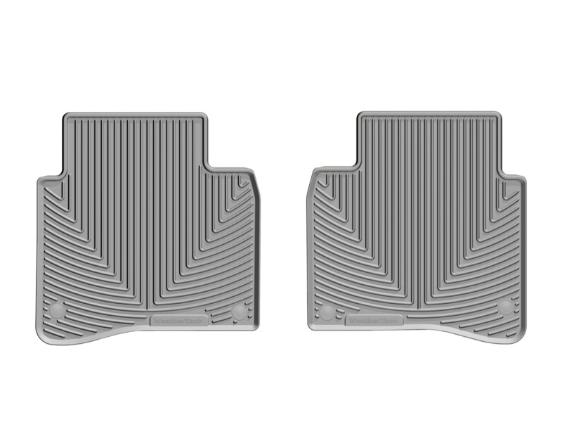 Mercedes-Benz S-Class Floor Mats - Rear - WeatherTech - Rubber - Grey - `14-`15