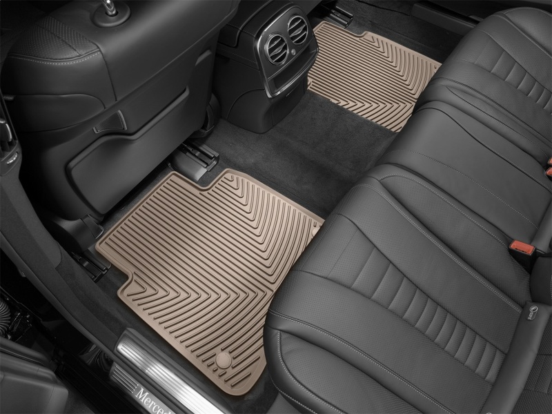 Mercedes-Benz S-Class Floor Mats - Rear - WeatherTech - Tan - `14-`15