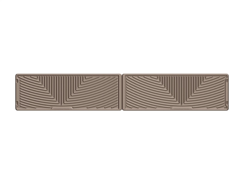 Ford F-150 Floor Mats - Rear - WeatherTech - All Weather - Tan - `15-`20