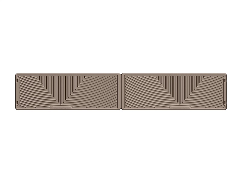 Ford F-150 Floor Mats - Rear - WeatherTech - All Weather - Tan - `15-`20
