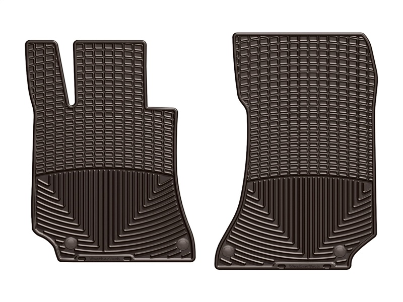 Mercedes-Benz CLS-Class Front Rubber Floor Mats - WeatherTech - All-Weather - Cocoa - `15-`27