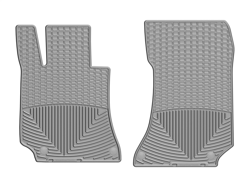 Mercedes-Benz CLS-Class Rubber Mats - Front - WeatherTech - All-Weather - Grey - `15-`18