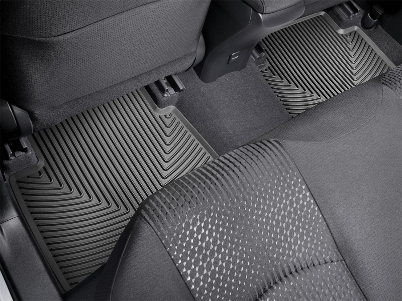 Toyota Prius Rear Rubber Mats - WeatherTech - All-Weather - Black - `16-`27