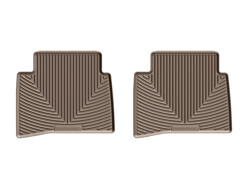 Toyota Prius Floor Mats - Rear - WeatherTech - Rubber - Tan - `16-`27