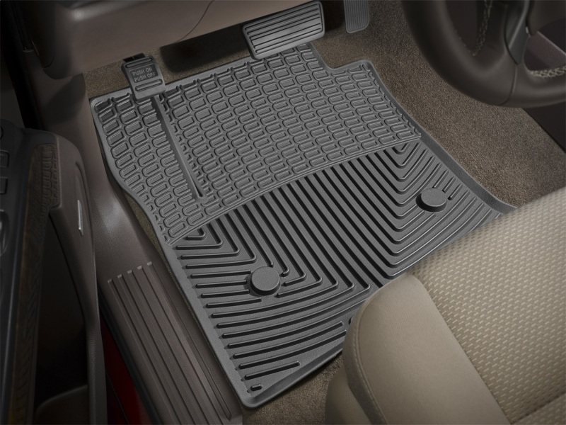 Honda CR-V Floor Mats - Front - WeatherTech - All-Weather Rubber - Black - `17-`27