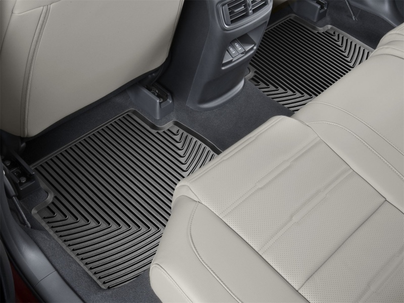 Honda CR-V Rubber Mats - Rear - WeatherTech - All-Weather - Black - `17-`27