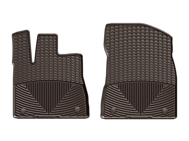 Lexus RX Floor Mats - Front - WeatherTech - Rubber - Cocoa - `16-`27
