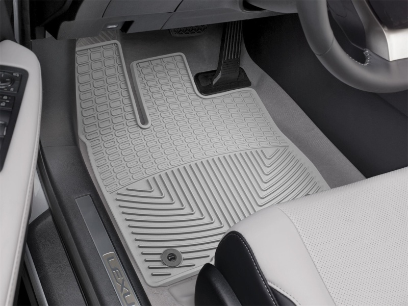 Lexus RX Floor Mats - Front - WeatherTech - All-Weather - Grey - `16-`27