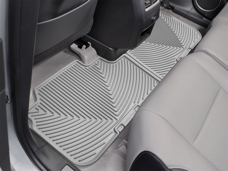 Lexus RX Floor Mats - Rear - WeatherTech - Rubber - Grey - `18-`27