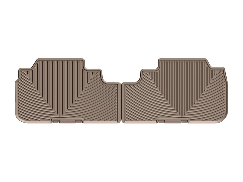 Lexus RX Floor Mats - Rear - WeatherTech - Rubber - Tan - `18-`27