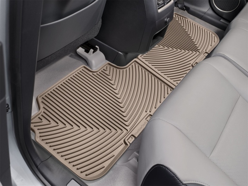 Lexus RX Floor Mats - Rear - WeatherTech - Rubber - Tan - `18-`27