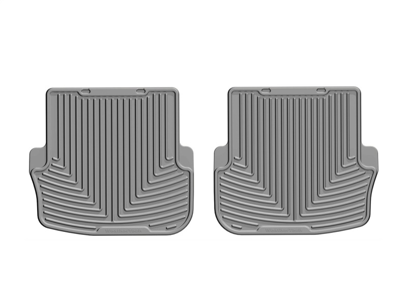 Mercedes-Benz C-Class Rubber Mats - Rear - WeatherTech - All-Weather Floor Mats - Grey - `17-`27