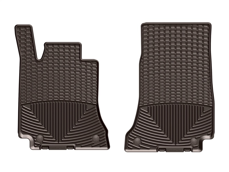 Mercedes-Benz C-Class Coupe Floor Mats - Front - WeatherTech - Rubber - Cocoa - `15-`27