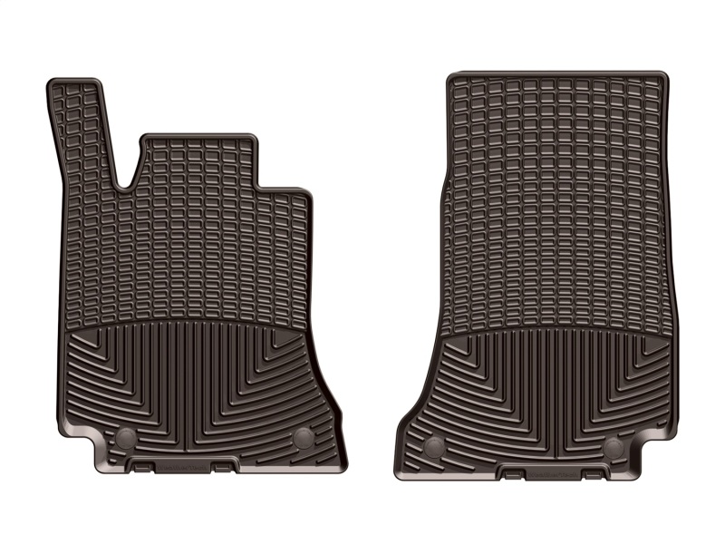 Mercedes-Benz C-Class Coupe Floor Mats - Front - WeatherTech - Rubber - Cocoa - `15-`27