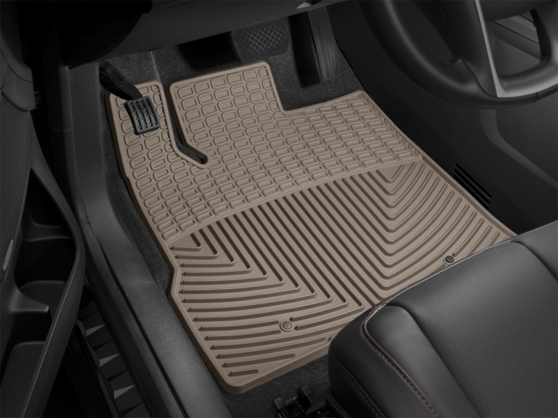 Mercedes-Benz C-Class Floor Mats - Front - WeatherTech - Rubber - Tan - `15-`27