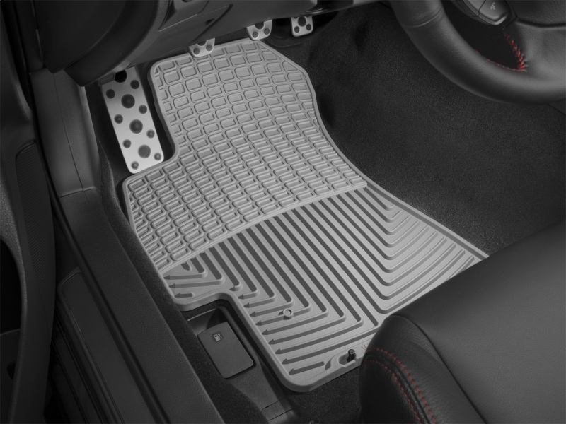 Subaru Impreza Floor Mats - Front - WeatherTech - Rubber - Grey - `93-`01