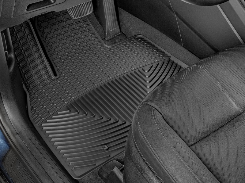 Kia Telluride Floor Mats - Front - WeatherTech - Rubber - Black - `20-`27