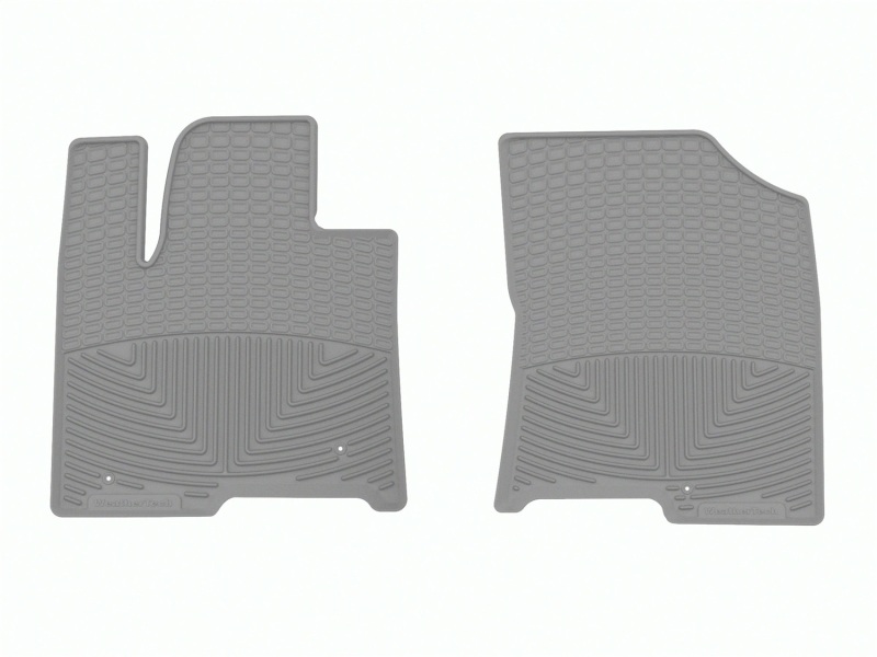 Kia Sorento Hybrid Rubber Floor Mats - Front - WeatherTech - All-Weather - Grey - `21-`24 Kia Sorento Hybrid Rubber Floor Mats - Front - WeatherTech - All-Weather - Grey - `21-`24