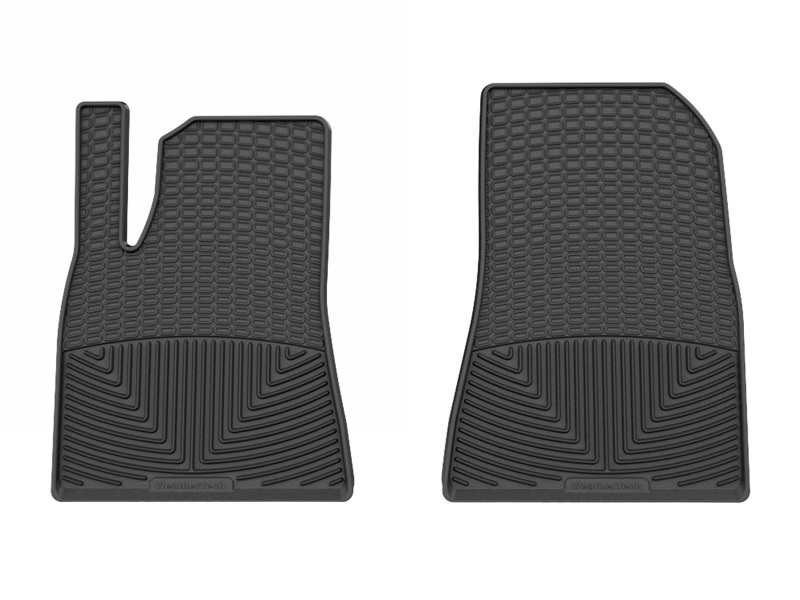 Tesla Model 3 Highland Floor Mats - Front - WeatherTech - All-Weather - Black - 2024+