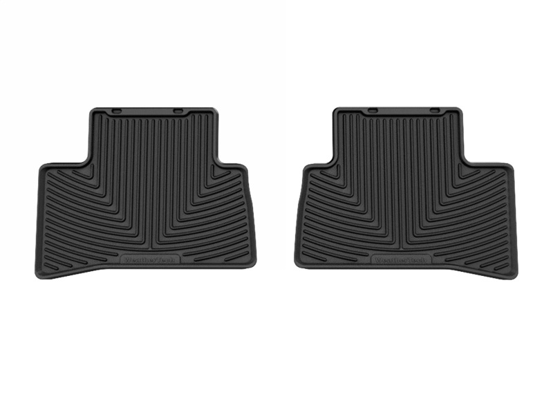 Toyota Corolla Cross Floor Mat Set - Rear - WeatherTech - All-Weather - Black - `22-`24