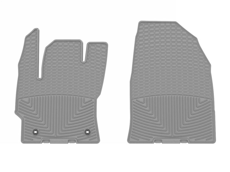 Toyota Corolla Cross Floor Mats - Rubber - Front - WeatherTech - All-Weather - Grey - `22-`24