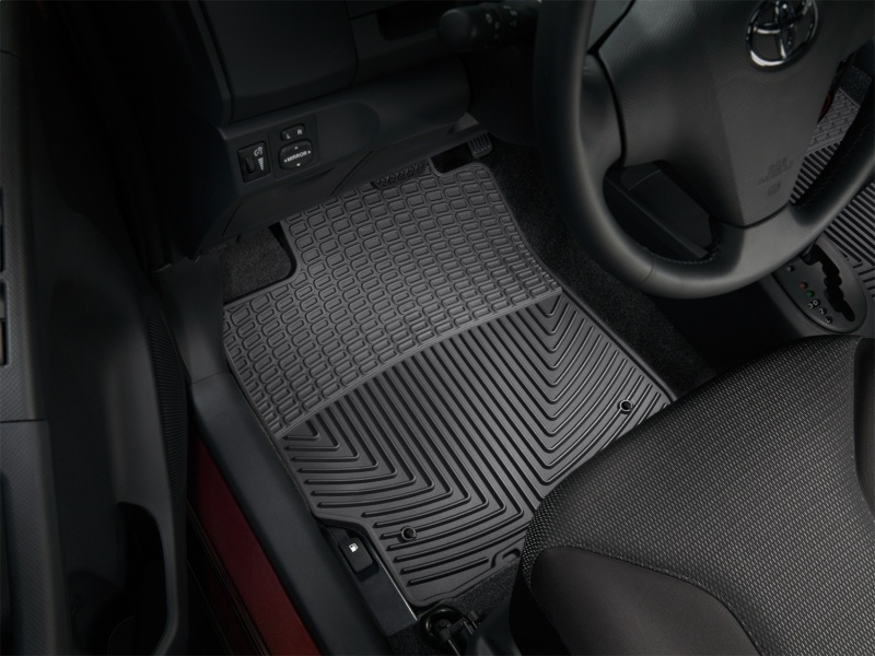 Mazda 6 Floor Mats - Front - WeatherTech - All-Weather - Black - `03-`13