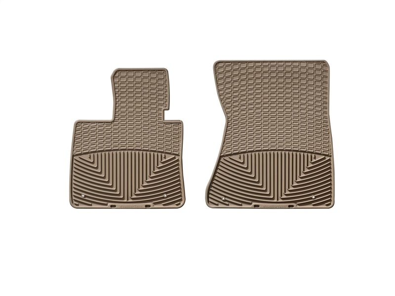 BMW X5 Floor Mats - Front - WeatherTech - Rubber - Tan - `07-`13
