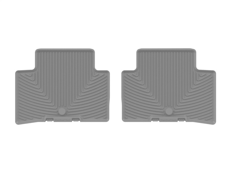 Genesis GV70 Floor Mats - Rear - WeatherTech - All-Weather - Grey - `22-`26