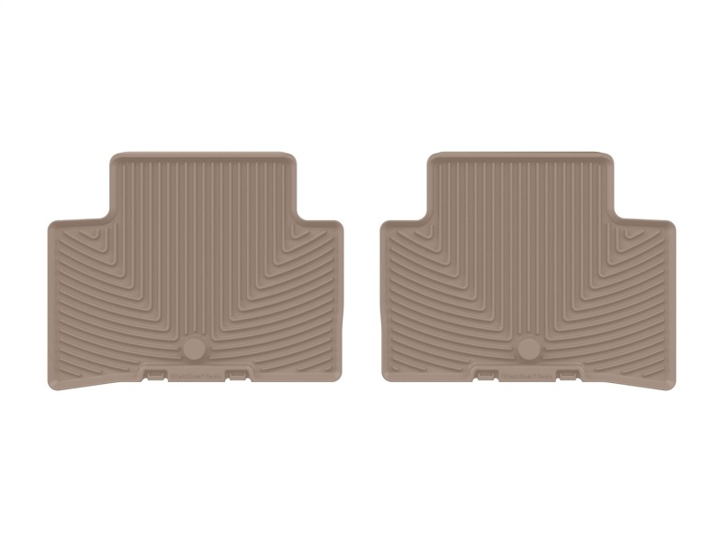 Genesis GV70 Floor Mats - Rear - WeatherTech - All-Weather - Tan - `22-`26